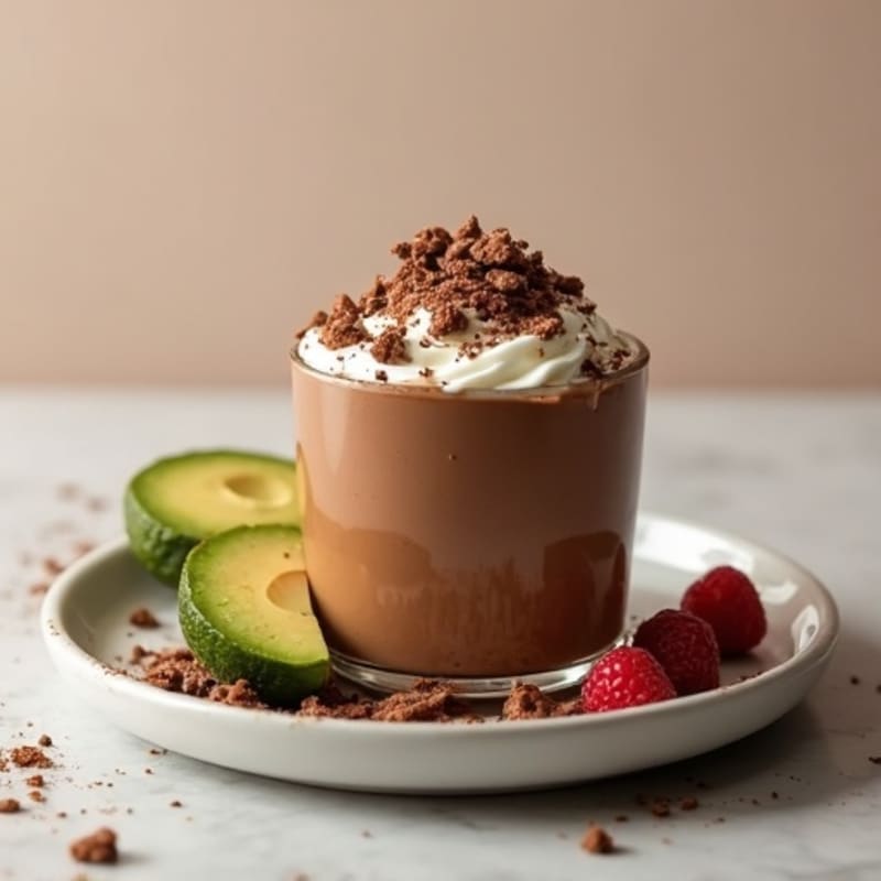 Creamy Chocolate Avocado Mousse