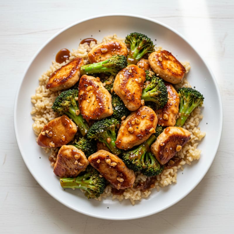 Teriyaki Chicken and Broccoli Stir-Fry