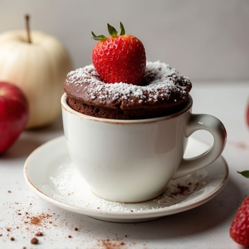 Fudgy High-Protein Chocolate Mug Cake