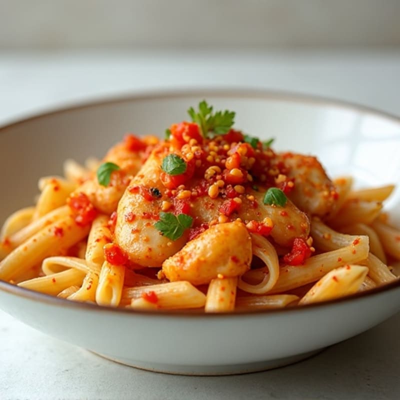 Spicy Paprika Chicken Pasta