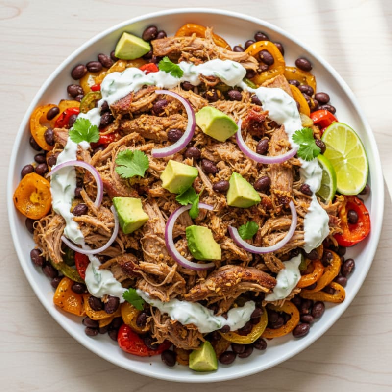 Smoky Pulled Pork Nachos