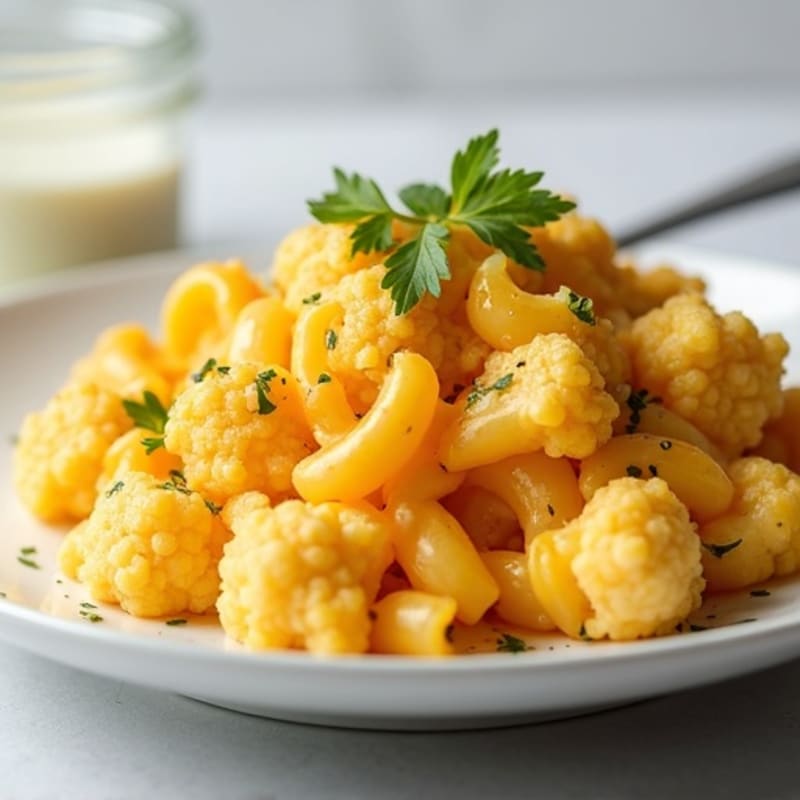 Protein-Packed Cauliflower Mac with Sharp Cheddar