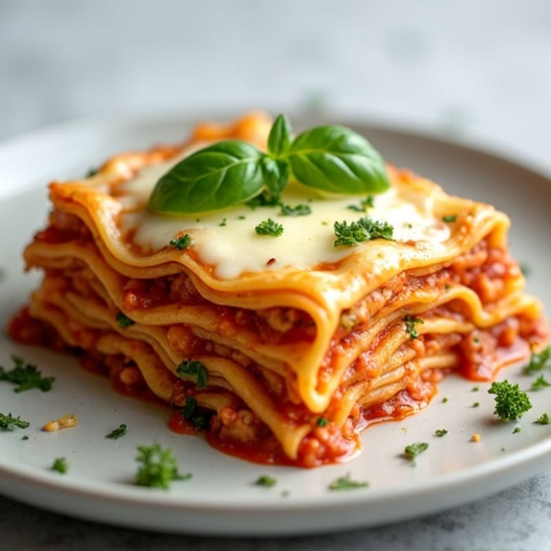 Lean Turkey Zucchini Lasagna