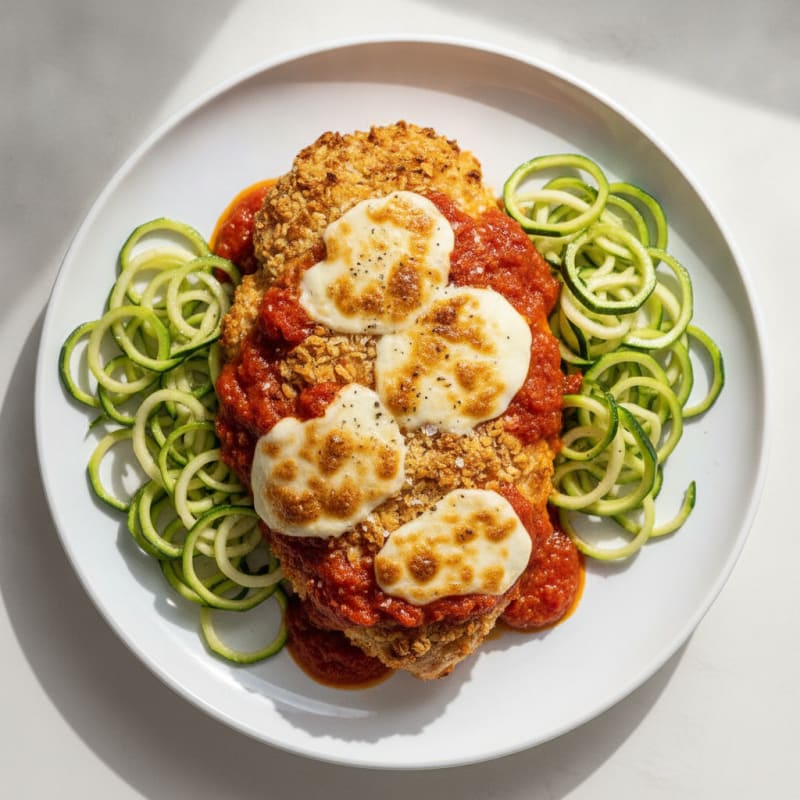 Crispy Baked Chicken Parmesan