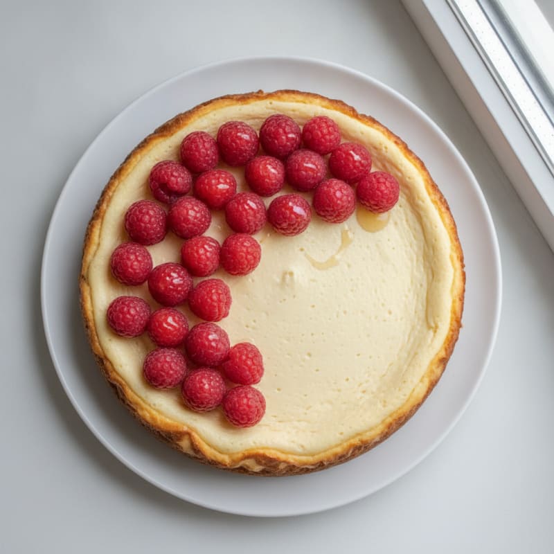 Creamy Greek Yogurt Protein Cheesecake