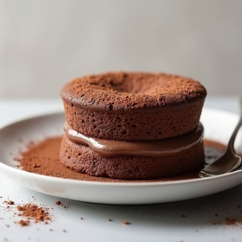 Dark Chocolate Protein Soufflé