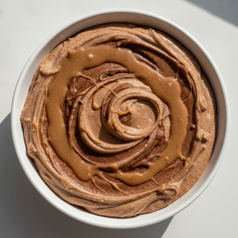 Cottage Cheese Whip with Cocoa and Almond Butter