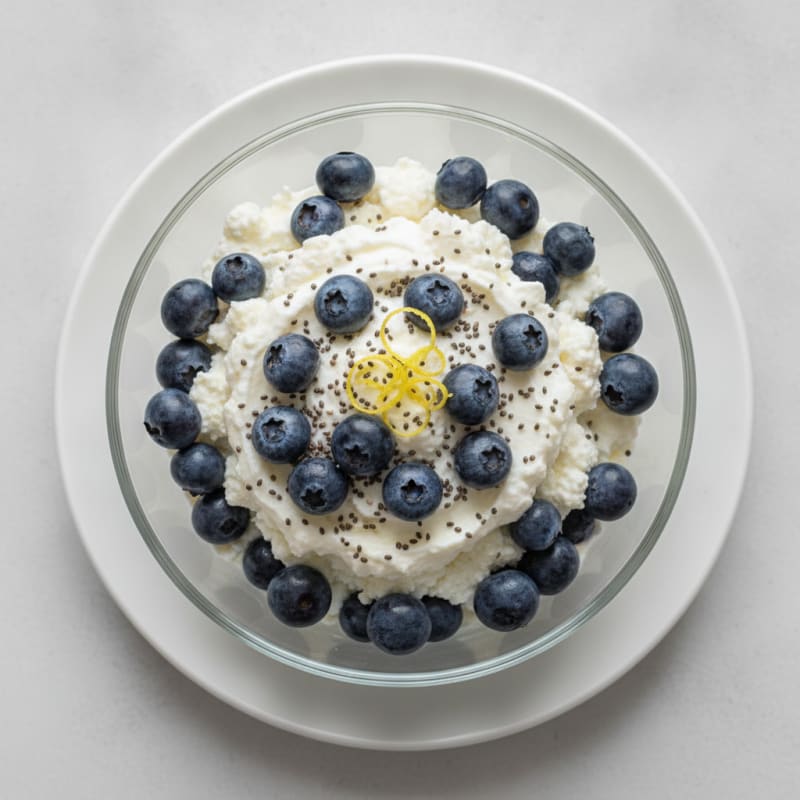 Greek Yogurt Blueberry Protein Parfait