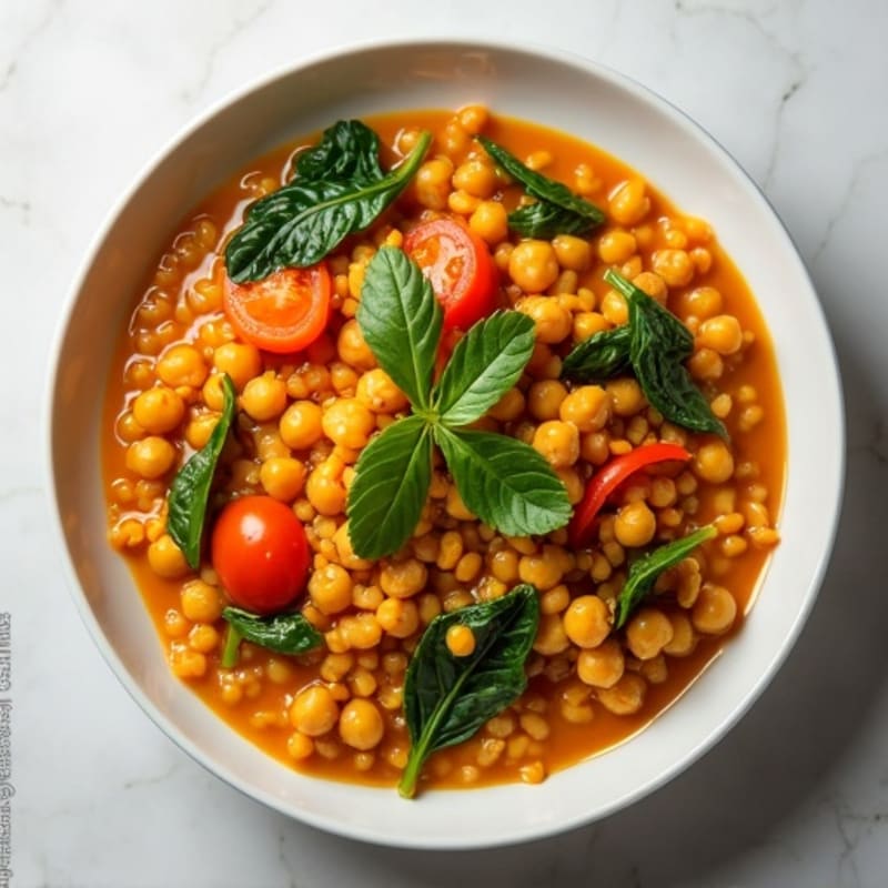 Creamy Coconut Red Lentil Curry