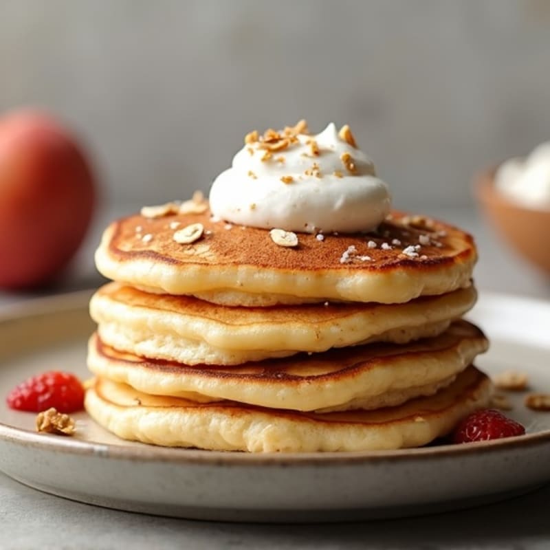 Healthy Fluffy Protein Pancakes