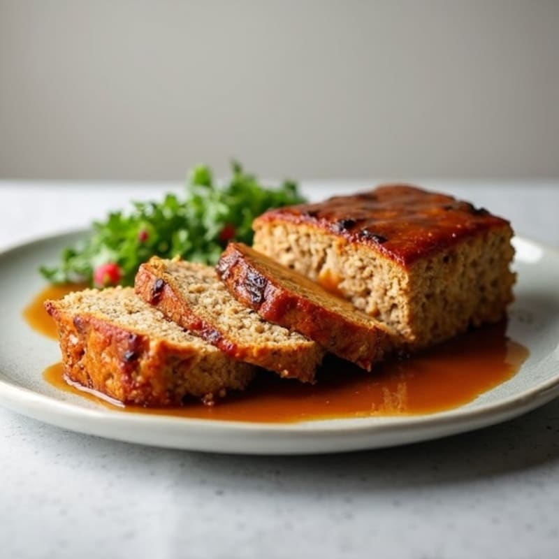 Lean Meatloaf with Savory Gravy