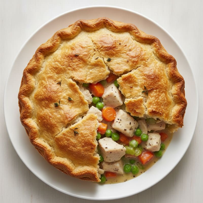 Chicken and Vegetable Pot Pie