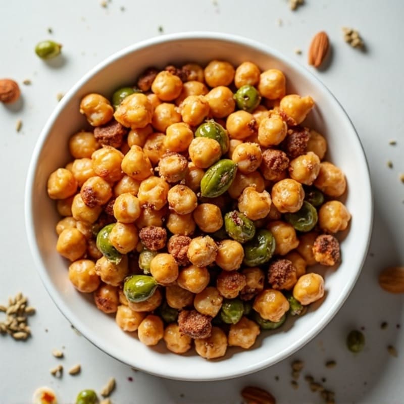 Crispy Roasted Chickpea Trail Mix