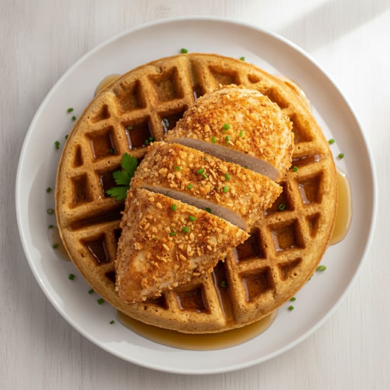 Golden Chicken & Waffles