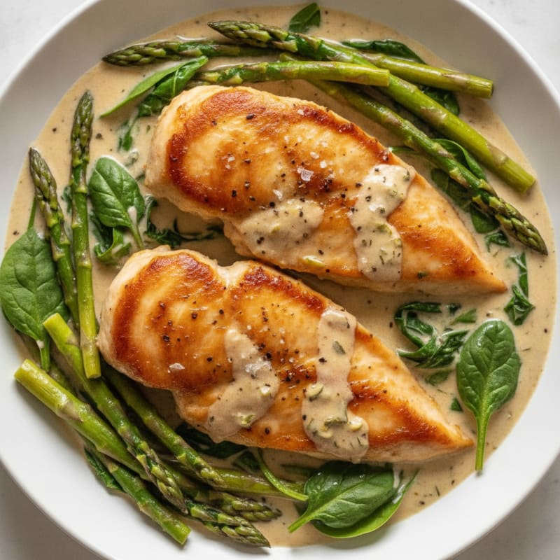 Garlic Herb Chicken Skillet