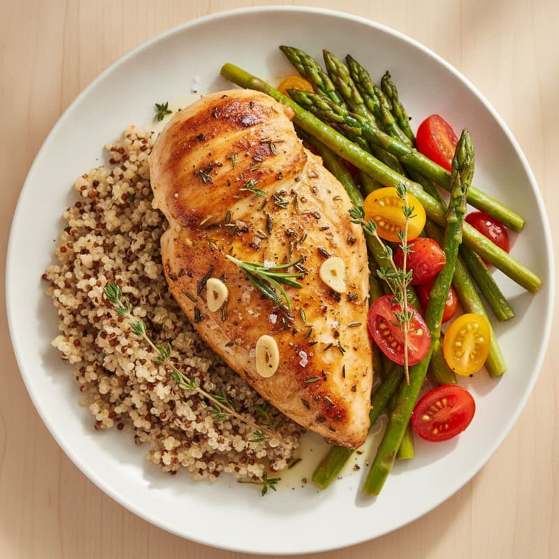 Pan-Seared Chicken Breast with Herbs