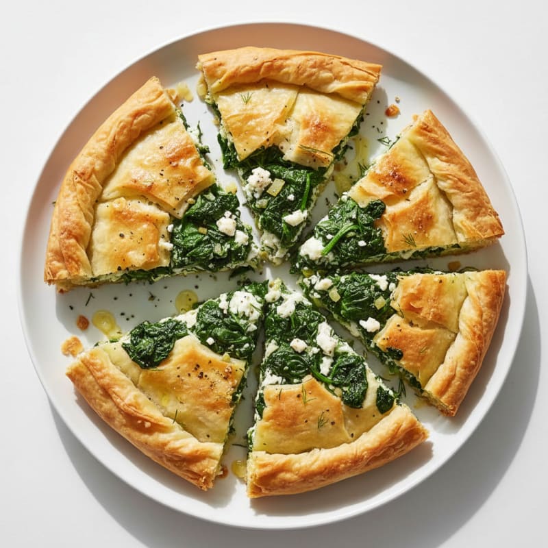 Spinach and Feta Phyllo Pie
