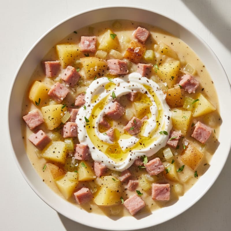 Hearty Ham and Potato Chowder