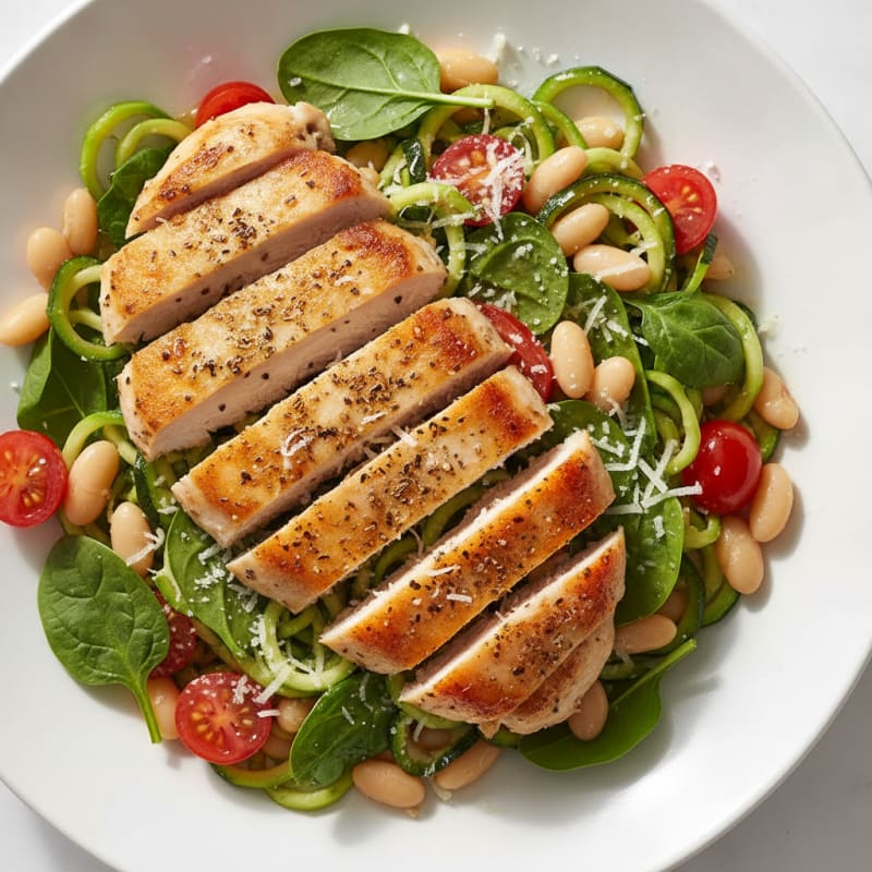 Italian Chicken and Vegetable Bowl