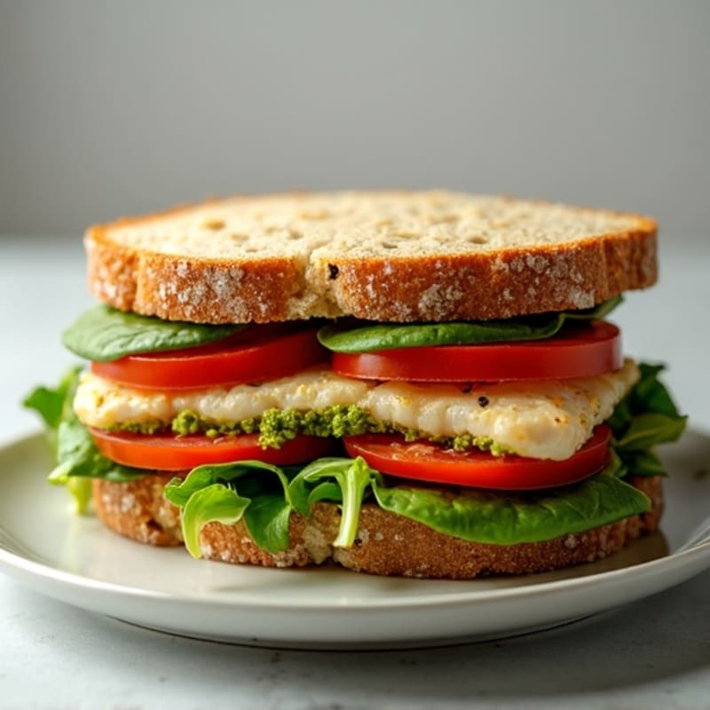 Fresh Pesto Chicken Sandwich