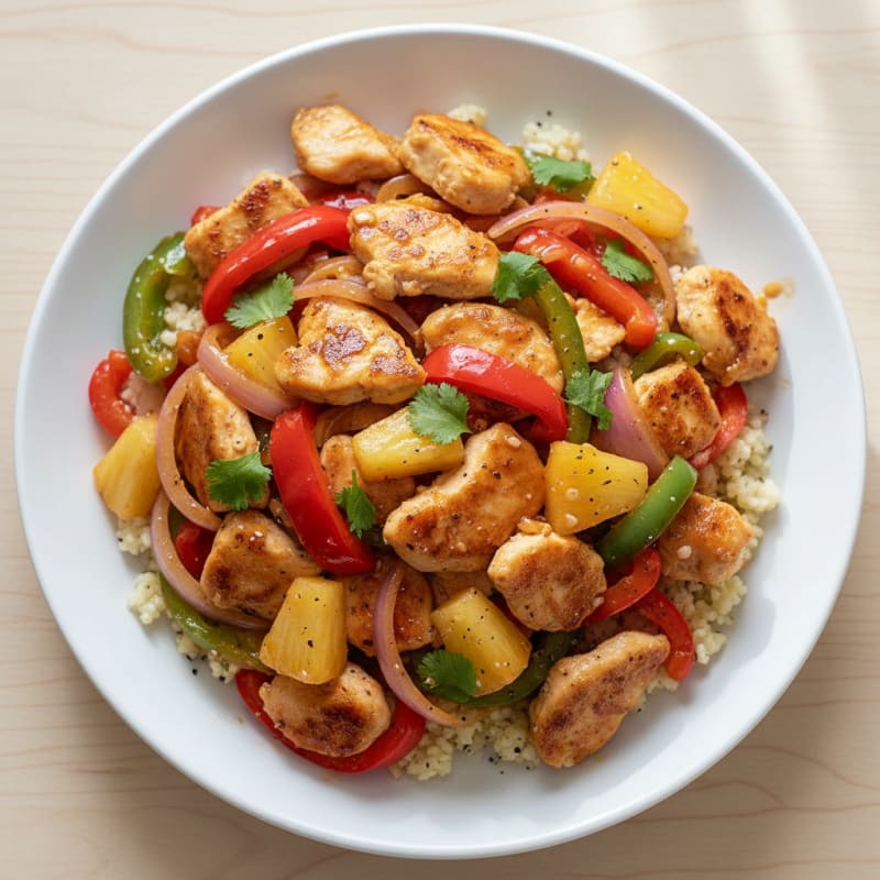 Sweet and Sour Chicken Stir-Fry