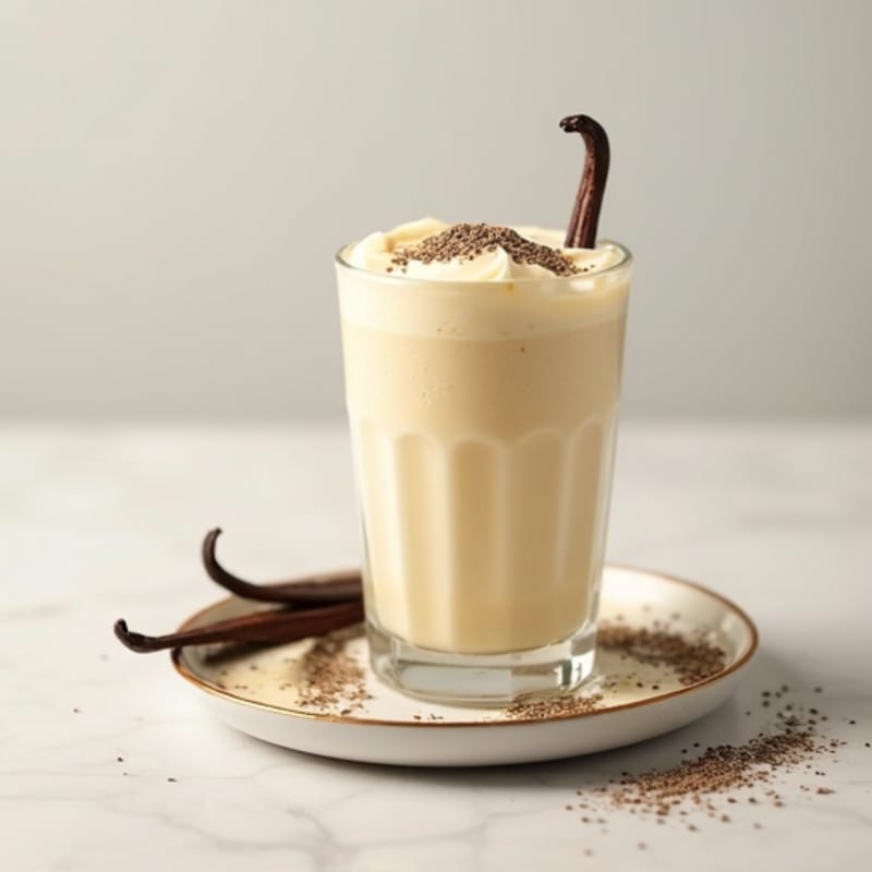 Vanilla Protein Shake with Chia Seeds