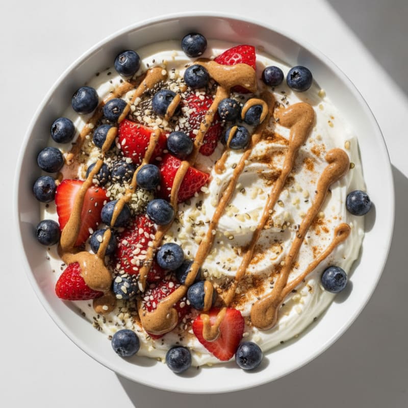 Sweet Berry Protein Breakfast Bowl