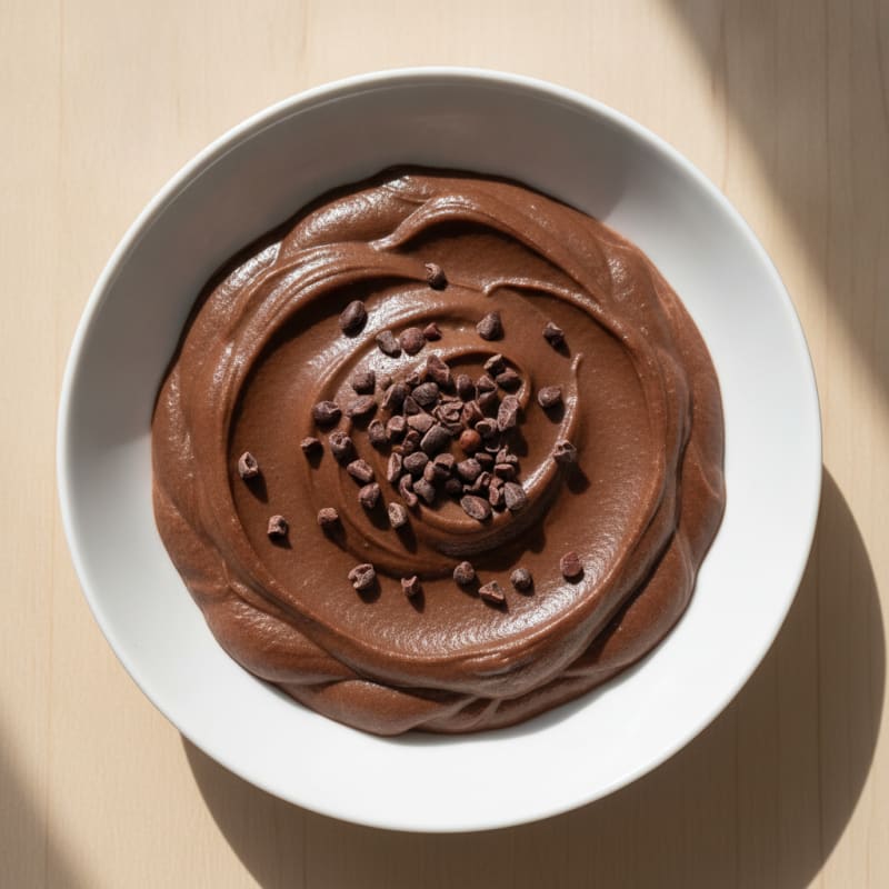 Simple Chocolate Protein Pudding