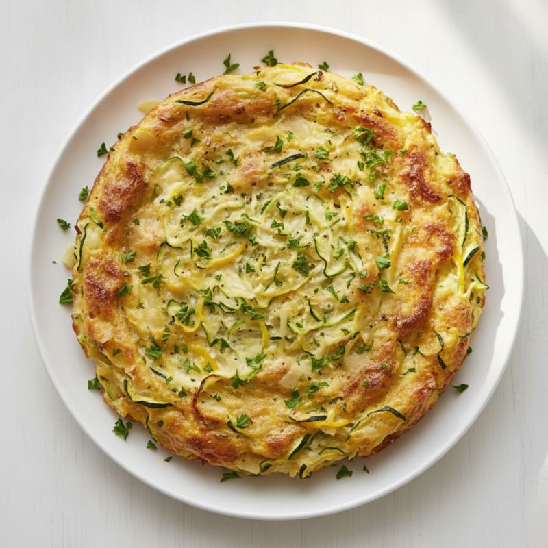 Summer Squash and Zucchini Kugel