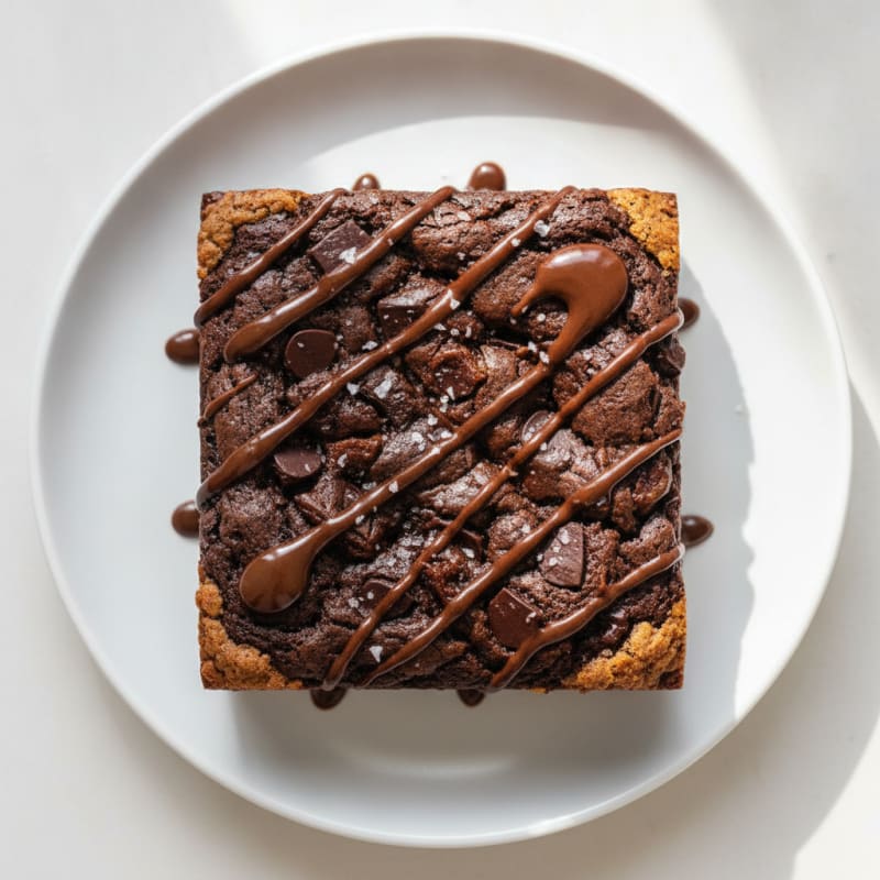 Double Chocolate Date Brownie