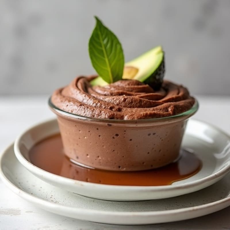 Creamy Chocolate Avocado Mousse