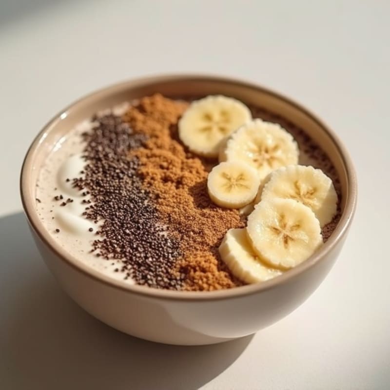 Creamy Espresso Protein Smoothie Bowl