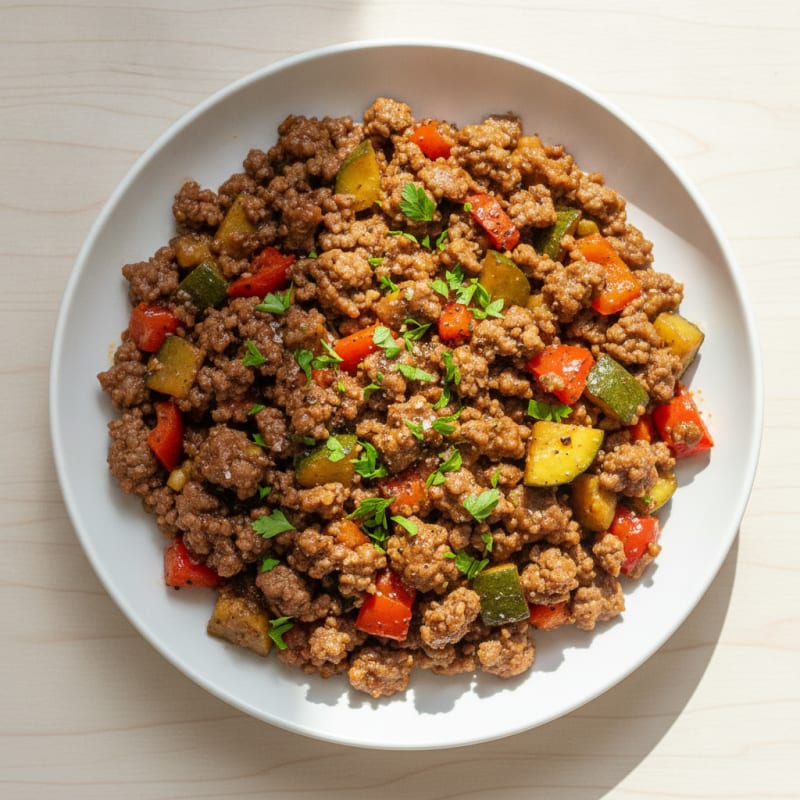 Savory Beef and Vegetable Skillet
