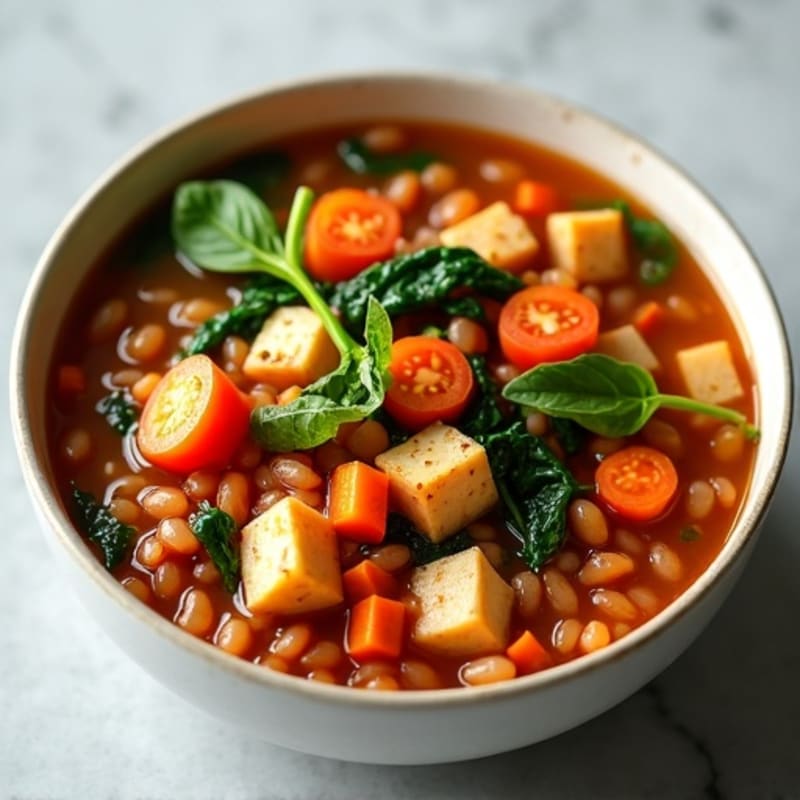 Lentil and Vegetable Protein Stew