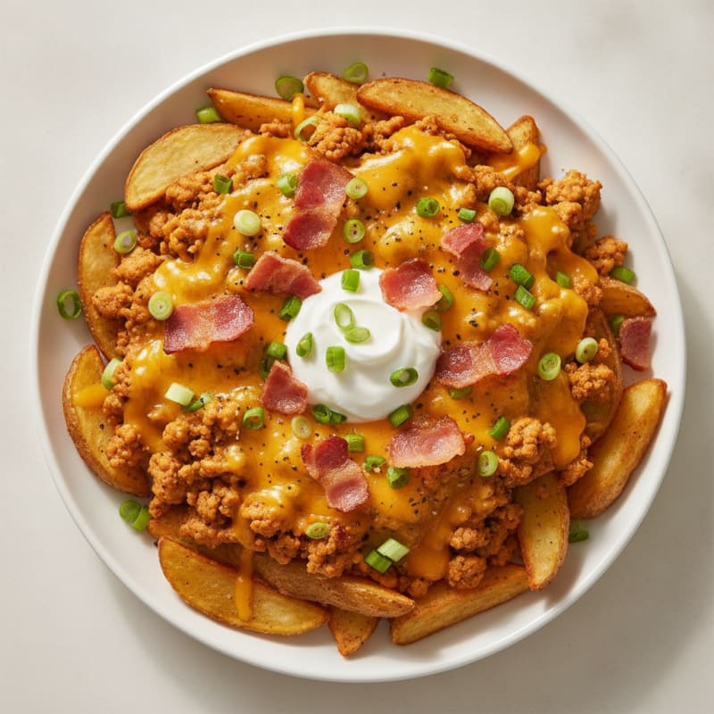 Loaded Bacon Cheddar Fries
