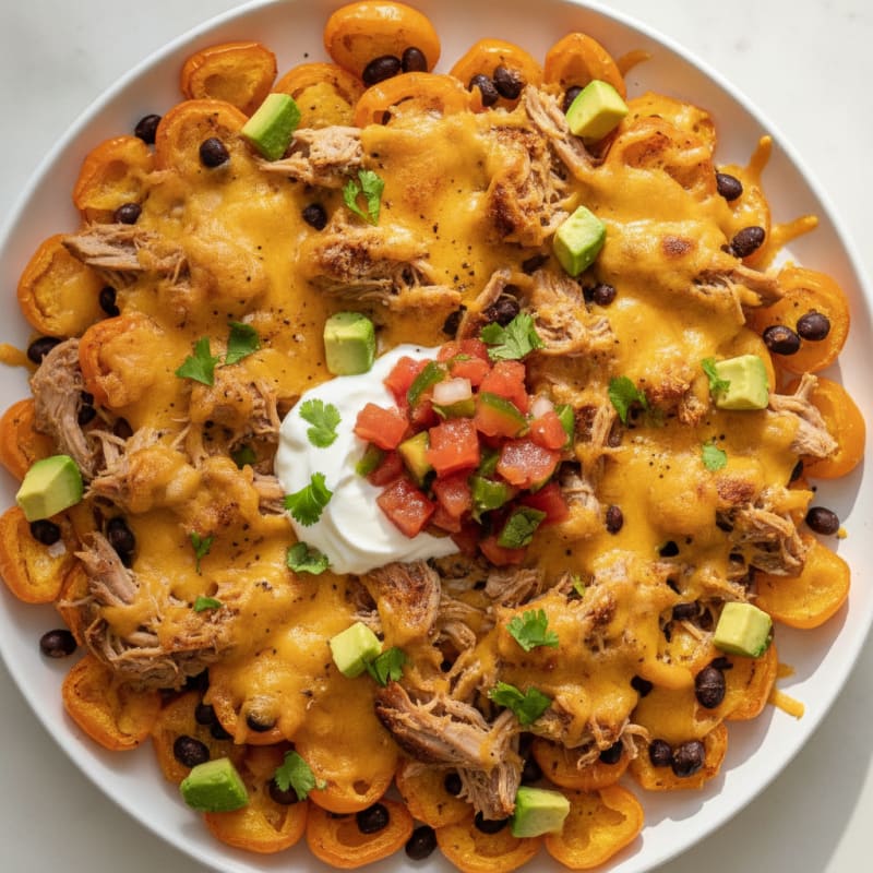 Smoky Pulled Pork Nachos
