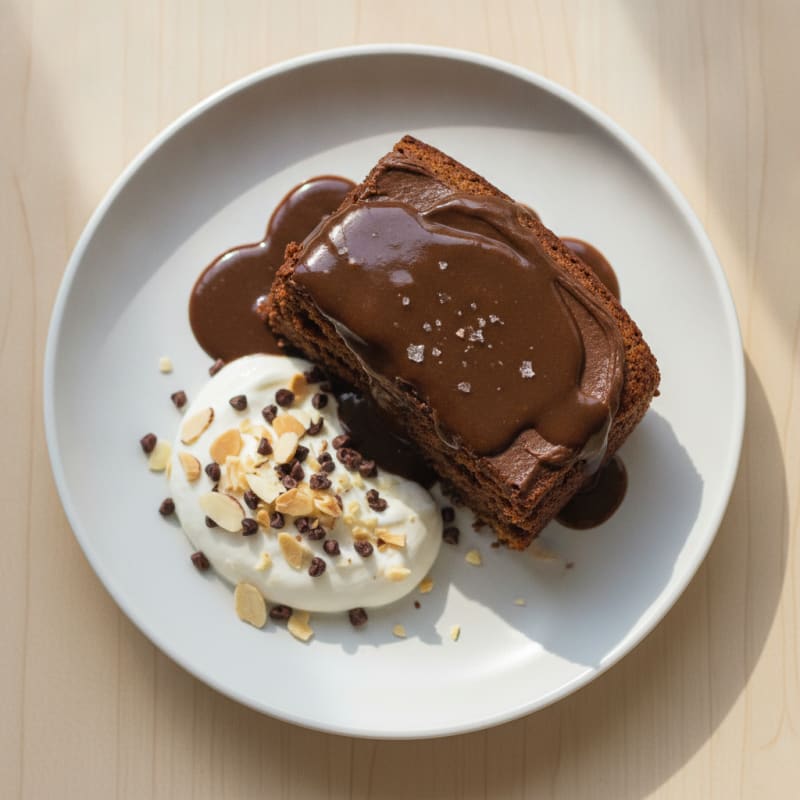 High-Protein Decadent Chocolate Fudge Cake