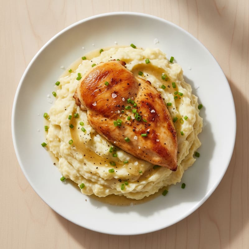 Buttery Garlic Mashed Potatoes