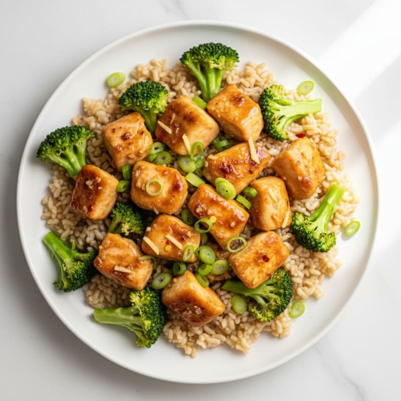 Clean Eating General Tso's Chicken