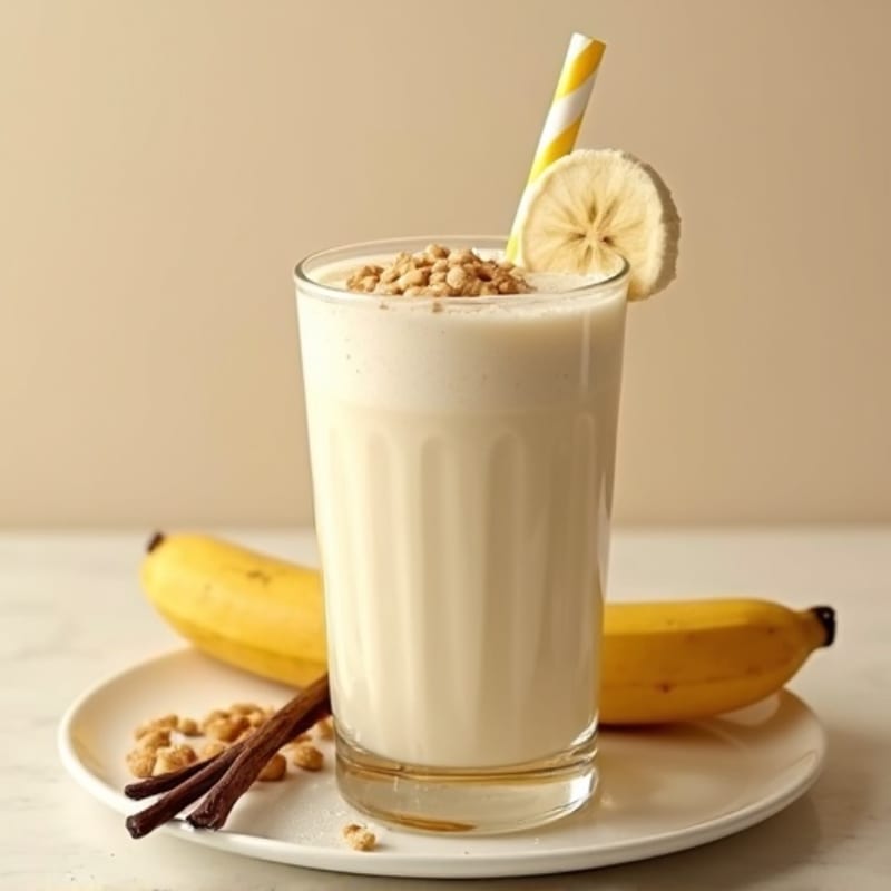 Creamy Vanilla Protein Power Smoothie