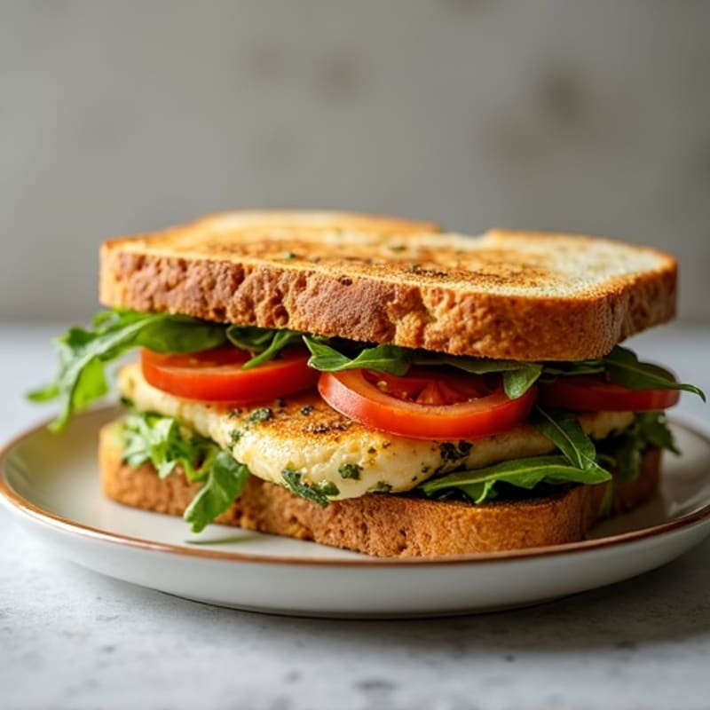 Grilled Chicken Pesto Sandwich