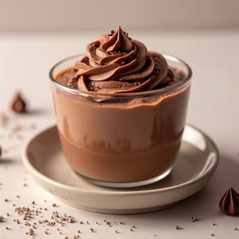 Silky Chocolate Protein Pudding