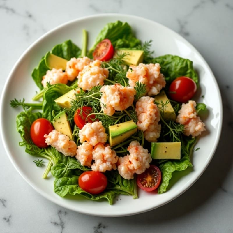 Fresh Herb Lobster Salad with Crisp Greens