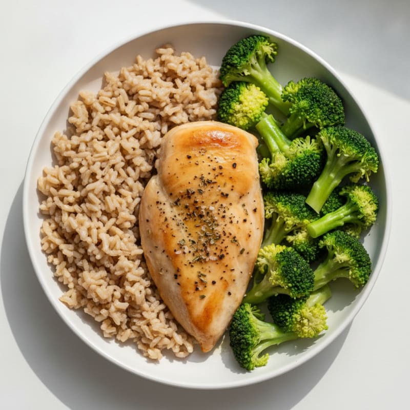 Simple Baked Chicken with Herbs