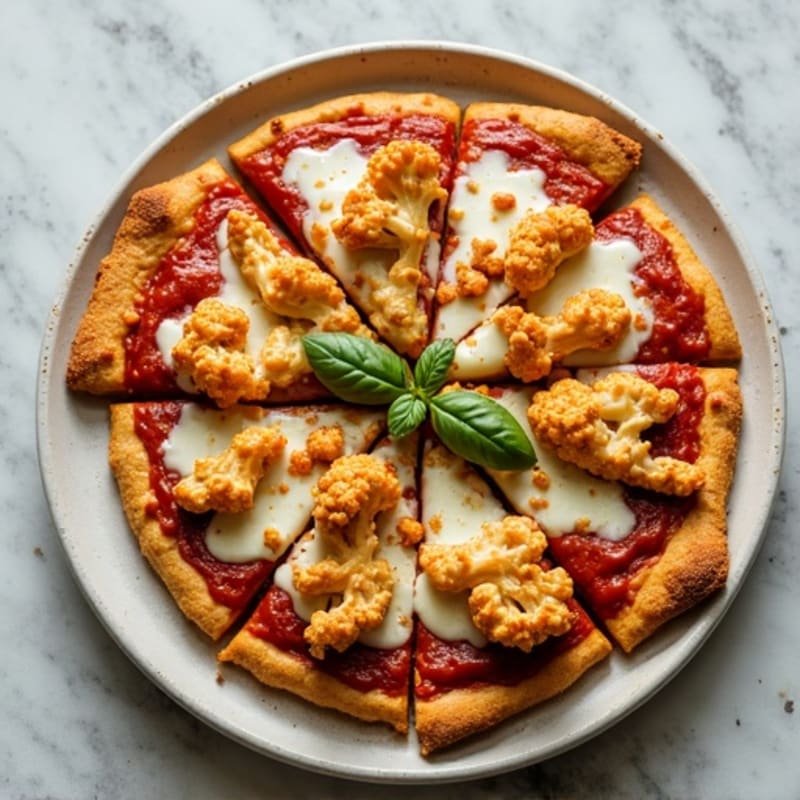 BBQ Chicken Protein Pizza with Cauliflower Crust