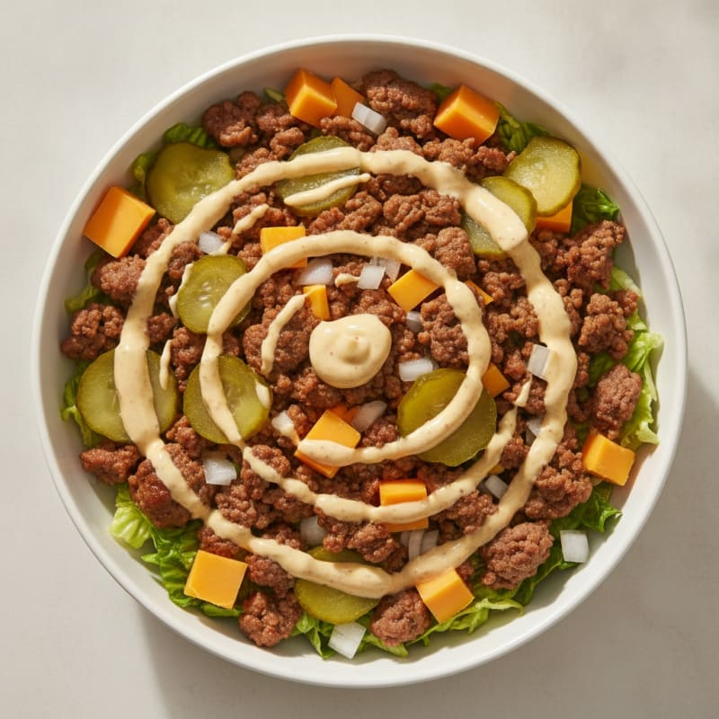 Big Mac Protein Bowl