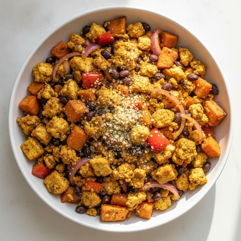 Hearty Vegetarian Breakfast Hash