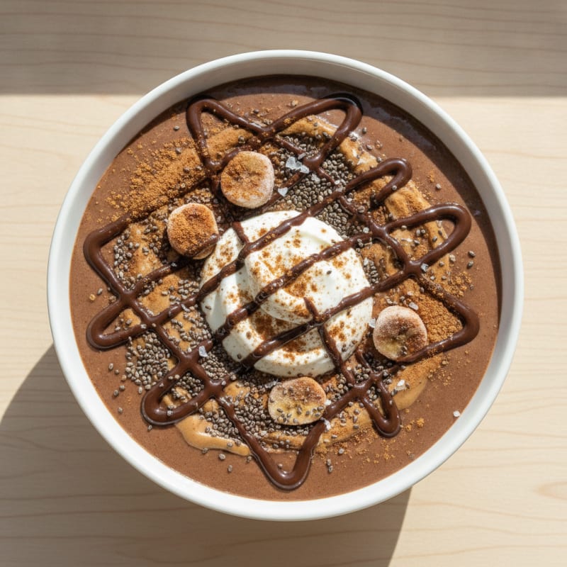 Mocha Chocolate Coffee Smoothie