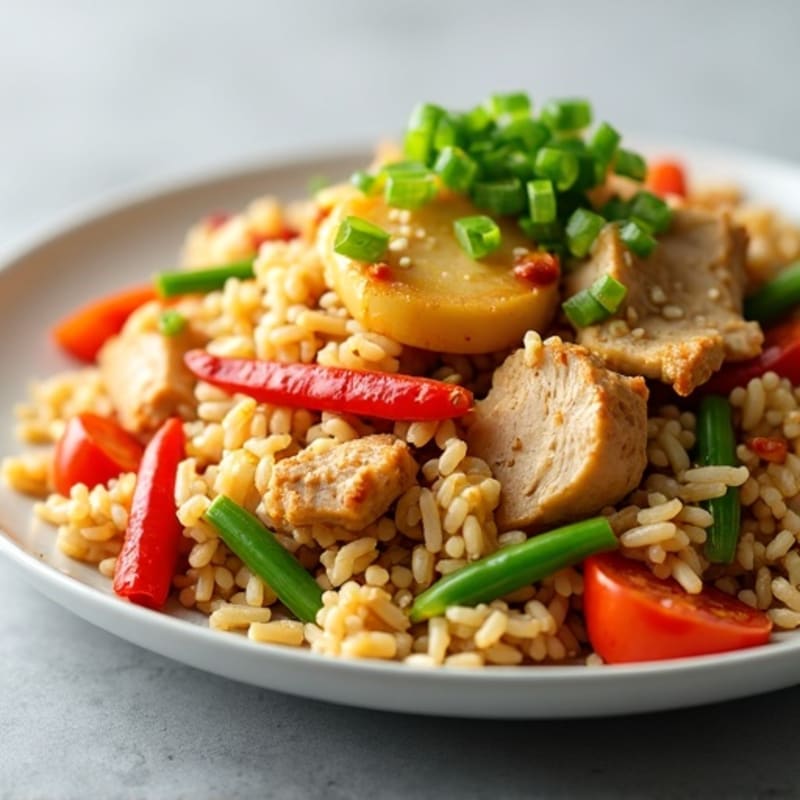 Healthy Chicken Fried Rice