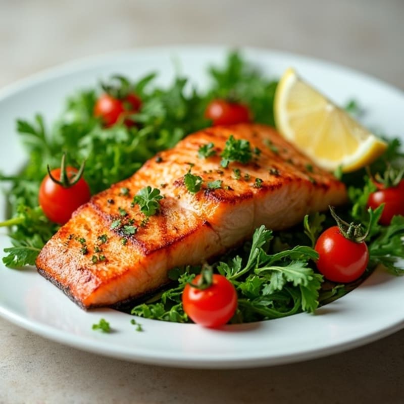 Citrus-Herb Grilled Salmon with Fresh Herbs